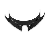 Motorcycle Spoiler Fairing Motorcycle Naked Front Spoiler Winglet Aerodynamic Wing Kit Spoiler For Kawasaki For Ninja400 For Ninja250 2018-2023 2024 Motorcycle Accessories(Matte Black)