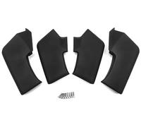 Motorcycle Spoiler Fairing Motorcycle Sport Downforce Naked Side Spoiler For DUCATI For Streetfighter V2/S For V4 /S/SP 2020-2023 Aerodynamic Wing Deflector Motorcycle Accessories(Black)