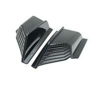 Motorcycle Spoiler For ADV150 For ADV 150 2019 2020 2021 2022 2023 Motorcycle Winglet Side Spoiler Side Wind Front Fairing Protector Wing Cover(Carbon look)