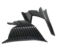 Motorcycle spoiler For ADV160 2022-2023 2Pcs Motorcycle Winglets Side Fairings Aerodynamic Fin Adhesive Left Right Wing Accessories(Carbon)