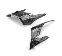 Motorcycle Spoiler For CB650R 2018 2019 2020 2021 2022 2023 Motorcycle Fairing Deflectors Side Airfoil Covers Winglets Fin Trim Cover Protector(Forged carbon fiber)