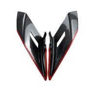 Motorcycle Spoiler For CFMOTO For CF450SR 450SR 450 SR 2022-2023 Motorcycle Parts Front Side Downforce Naked Spoilers Fixed Winglet Fairing Wings Motorbike Spoilers(ABS carbon Red)
