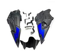 Motorcycle Spoiler For MT07 For FZ07 For MT-07 For FZ-07 2014-2017 2018 2019 2020 Motorcycle Engine Spoiler Belly Pan Lower Fairing Mounting Bracket Wing(Blue)
