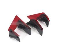 Motorcycle Spoiler For MT07 For MT 07 For MT-07 2018-2020 Motorcycle Parts Side Downforce Naked Spoilers Fixed Winglet Fairing Wings Wing(Red)