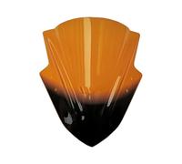 Motorcycle Spoiler For Ninja 250 300 2013-2017 Motorcycle Windshield Windscreen Wind Deflector Motorbike Wind Screen Wind Deflector Screen(Orange)