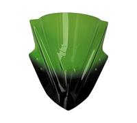 Motorcycle Spoiler For Ninja 250 300 2013-2017 Motorcycle Windshield Windscreen Wind Deflector Motorbike Wind Screen Wind Deflector Screen(Green)