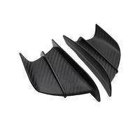 Motorcycle Spoiler For Ninja For H2 For H2R Motorcycle Winglet Aerodynamic Side Wing Fin Spoiler Motorbike Spoilers(Matte Carbon Look)