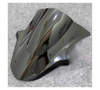 Motorcycle Spoiler For Ninja ZX10R ZX-10R 2011 2012 2013 2014 2015 For ZX 10R Windshield Double Bubble Windscreen Screen Front Wind Deflectors Wind Deflector Screen(Zwart)