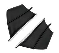 Motorcycle Spoiler For Nmax For Xmax For R3 Motorcycle Side Spoiler Winglets Aerodynamic For Wing Motorbike Air Wind Deflector Universal Modified Accessory(Black1)