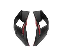 Motorcycle Spoiler For R15 For YZF For R15 For YZFr15 V4 2022 2023 1pair Fixed Wind Wing Motorcycle Wing Aerodynamic Fairing Black Motorbike Spoilers(Matte Black)