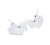 Motorcycle Spoiler For Z650 2021 2022 2023 2024 Motorcycle Side Spoiler Winglets Aerodynamic For Wing Air Wind Deflector Universal Modified Accessory(White)