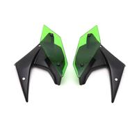 Motorcycle Spoiler For Z900 For Z 900 2017 2018 2019 Motorcycle Winglet Fairing Wing Parts Side Downforce Naked Spoilers Fixed Wing Deflectors Motorbike Spoilers(Green)