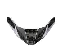 Motorcycle Spoiler For ZONTES 368 G For 368G Motorcycle Front Nose Fairing Beak Extender Cowl Protector Fender Cover Front Fairing Downforce Spoilers(Bright black)