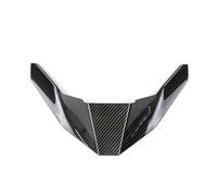 Motorcycle Spoiler For Zontes 368G G368 368-G Front Fender Beak Nose Cone Extension Wheel Cover Fairing Winglets Motorcycle Wind Wing(Carbon fiber pattern)