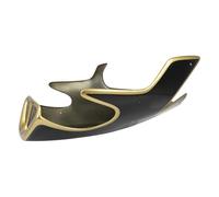 Motorcycle Spoiler Motorcycle Belly Pan Engine Spoiler Lower Fairing For BMW For R NineT For Scrambler For Racer For Urban 2014-2023(Black (Gold Stripe))