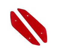 Motorcycle Spoiler Motorcycle Fairing Parts Aerodynamic Wing Kit Fixed Winglet Fairings For Aprilia RSV4 RF RR(Replace-Red)