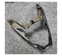 Motorcycle Spoiler Motorcycle Front Headlight Hood Fairing Panel Cover Nose Head Cowl For CB500F For CB 500F For CB500 F 2016 2017 2018 Wing(Carbon fiber coating)