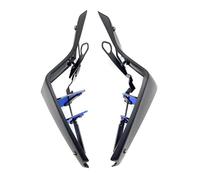 Motorcycle Spoiler Sport Downforce Naked Side Spoilers Aerodynamic Wing Deflectors For MT-09 For MT09 SP For MT 09 2021-2023 Motorcycle Accessories Wing(Matt Black-Blue)