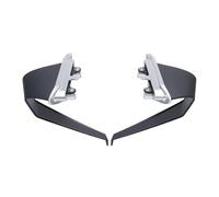 Motorcycle Spoiler Wing Accessories Side Winglet Side Winglet Spoiler Panel For Ducati For Monster 937 SP 2023 spoiler kit(Black silver)