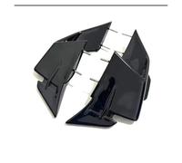 Motorcycle Spoiler Wing For BMW S1000RR M1000RR 2019-2022 ABS Carbon Fiber Windshield Wing Fairing Front Aerodynamic Spoiler Winglets Winglets(23-24 Glossy black)