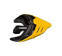 Motorcycle Spoiler Wing For Ducati For Panigale V4 V4S V4R V2 For Streetfighter Hump Cowling Single Core Accessories Rear Seat Tail Cover Fairing Winglets(Carbon fiber gold)