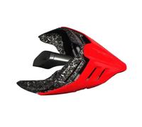 Motorcycle Spoiler Wing For Ducati For Panigale V4 V4S V4R V2 For Streetfighter Hump Cowling Single Core Accessories Rear Seat Tail Cover Fairing Winglets(Forging Red)