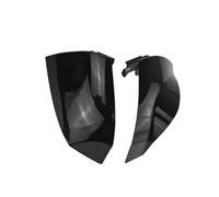 Motorcycle Spoiler Wing For Vespa For Sprint For Primavera 50 125 150 Motorcycle Spoiler Cover Left Right ABS Plastic Fairing(Gloss Black)