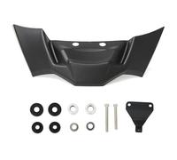 motorcycle Spoiler Wing Motorcycle Fit For BMW S1000R 2021-2023 M1000R 2023-2024 Wing Fairing Downforce Naked Front Aerodynamic Spoiler Winglet Roof Spoiler(Black)