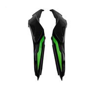 Motorcycle Spoiler Wing Motorcycle Rear Passenger Seats Side Cover Fairing For Z 650 Z650 For Ninja650 2017-2023 Winglets(Black green)