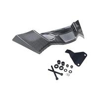 Motorcycle Spoilers For BMW For S1000R S 1000 R 2021-2024 For M1000R 2023-2024 Downforce Naked Frontal Spoilers Winglet Aerodynamic Wing Front Spoiler Kit(Carbon fiber texture)