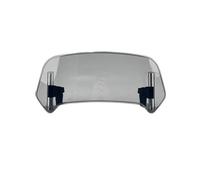 Motorcycle Spoilers For CBR 125R For X4 NC700 S X For VFR 1200/F XL 1000 For Cbf600s SH300-I For X-ADV 750 Motorcycle Windshield Extension Adjustable Spoiler Deflector(Style B-Smoke)