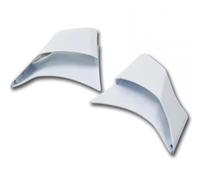 Motorcycle Spoilers For CFMOTO For 675SR-R Modified Fixed Wing Baffle Spoiler Wing Thai Type Fixed Wing Fittings Motorcycle Accessories Front Fairing(White)