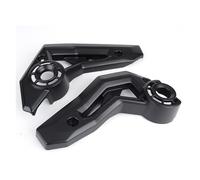 Motorcycle Spoilers For Kawasaki For Z650 For Ninja 650 2017-2023 Frame Side Cover Panel Guard Fairing Protector Front Fairing(Matte Black)