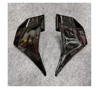 Motorcycle Spoilers For Ninja 400 For NINJA400 2018-2022 2023 Motorcycles Accessories Winglet Aerodynamic Wing Kit Spoilers Fixed Wings(Bright black)