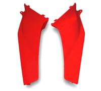 Motorcycle Spoilers Motorcycle Accessories Unpainted Front Upper Mid Side Fairing Cowl Panlel For CBR600RR For CBR 600RR 2003-2006 Spoiler Wing Motorcycle(Red)