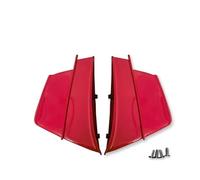 Motorcycle Spoilers Motorcycle Fairing Kit Modified Spoiler Accessories Side Panel Fixed Wing Aerodynamics For Ducati For Panigale V4 V4S V4R 2018-2023 Spoiler Wing Motorcycle(Red 18-21)