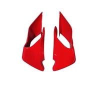 Motorcycle Spoilers Motorcycle Front Fairing Downforce Spoilers Fixed Wind Wing Wings Shell Cover For YZF-R3 For YZF-R3 R3 R25 2019-2023 Spoiler Wing Motorcycle(Glossy red)
