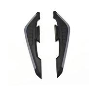 Motorcycle Spoilers Universal Motorcycle Front Fairing Winglets Side Spoilers Dynamic Wing Sticker Winglet Aerodynamic Front Fairing(Grey)