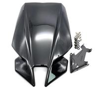 Motorcycle Sport Touring Windshield Windscreen Visor For Y&amaha MT09 2017-2020 MT-09 FZ-09 FZ09 MT 09 Wind Screen Accessories Windshield Windscreen Wind Deflector(BLACK)