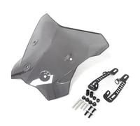 Motorcycle Sport Windshield Windscreen Wing Deflector For 125 DUKE 390 DUKE125 DUKE390 DUKE 2017-2023 Wind Shield Screen Fairing Motorbike Windscreen Deflector(Smoke)