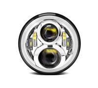 Motorcycle Spotlights 7 Inch Motorcycle Headlight LED For Road King For Cafe For Racer Led Spotlight Lamp(1PC headlight5)