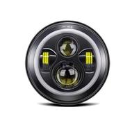 Motorcycle Spotlights 7 Inch Motorcycle Headlight LED For Road King For Cafe For Racer Led Spotlight Lamp(1PC headlight1)