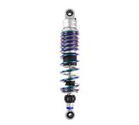 Motorcycle Spring Damper For Kawasaki 1piece 270mm - 350mm Motorcycle Adjust Damping Rear Shock Absorber Rear Suspension(270mm Multicolor O)