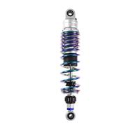 Motorcycle Spring Damper For Kawasaki For 270mm - 360mm Multiple Sizes Motorcycle Rear Adjust Damping Shock Absorber Rear Suspension(310mm Multicolor R)