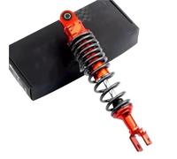 Motorcycle Spring Damper Universal 320MM Motorcycle Rear Suspension Rebound Damping Shock Absorbers CNC Modified Fork/Round Interface Rear Shock(320MM Orange Fork)