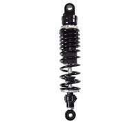Motorcycle Spring Damper Universal 360mm Multiple Sizes Motorcycle Rear Adjust Damping Shock Absorber Rear Suspension(310mm Black Round)