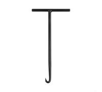 Motorcycle Spring Hook Wrench Device for Exhaust Pipe Clutch Kickstand Spring Removal - T-handle Alloy Puller 15.5 X 8.2 Cm Black (Compatible with Motorcycles and E-Bikes)