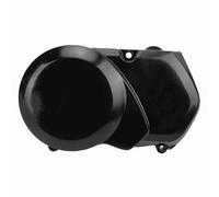 Motorcycle Sprocket Chain Cover Engine Left Side Stator Guard Protector Replacement for Lifan 125 140 150 160cc Pit Bike XR50 CRF50 Z50 XR 50 70 CT70 Metal Alloy Black