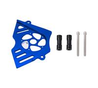 Motorcycle Sprocket Chain Guard Plate Front Oxidation Aluminium Alloy Replacement for XL250 2011-2014 Protection Riding (Blue)