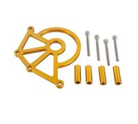 Motorcycle Sprocket Chain Guide Plate Guard Cover Pulley Stabilizer For Triumph For Bonneville T100 For Thruxton 900 For Scramble Chain Guard(Gold)